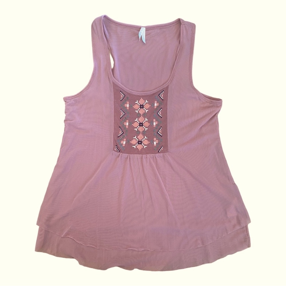 Roper blush pink tank top. Size M